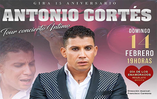 Imagen descriptiva del evento Antonio Cortés: Tour Concierto Íntimo